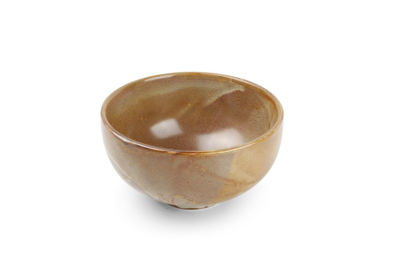 KOM PORSELEIN 12XH6.5CM BEIGE ESCURA 6X1ST