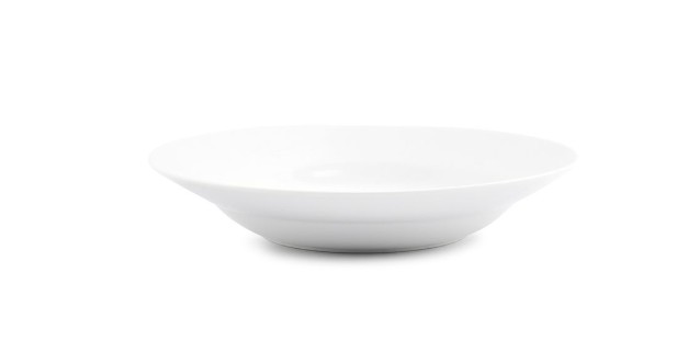 DIEP BORD PORSELEIN 23XH4CM BASIC WHITE 6X1ST