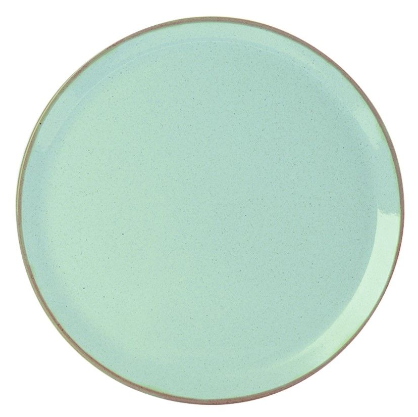 BORD PORSELEIN 34X25CM JERSEY BRUIN 6X1ST