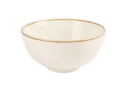 KOM PORSELEIN 13XH6CM PREMIUM OATMEAL 6X1ST